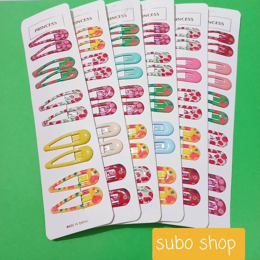 Set 10 Kẹp tóc mái thời trang, xinh xắn cho nàng-- SUBO SHOP.