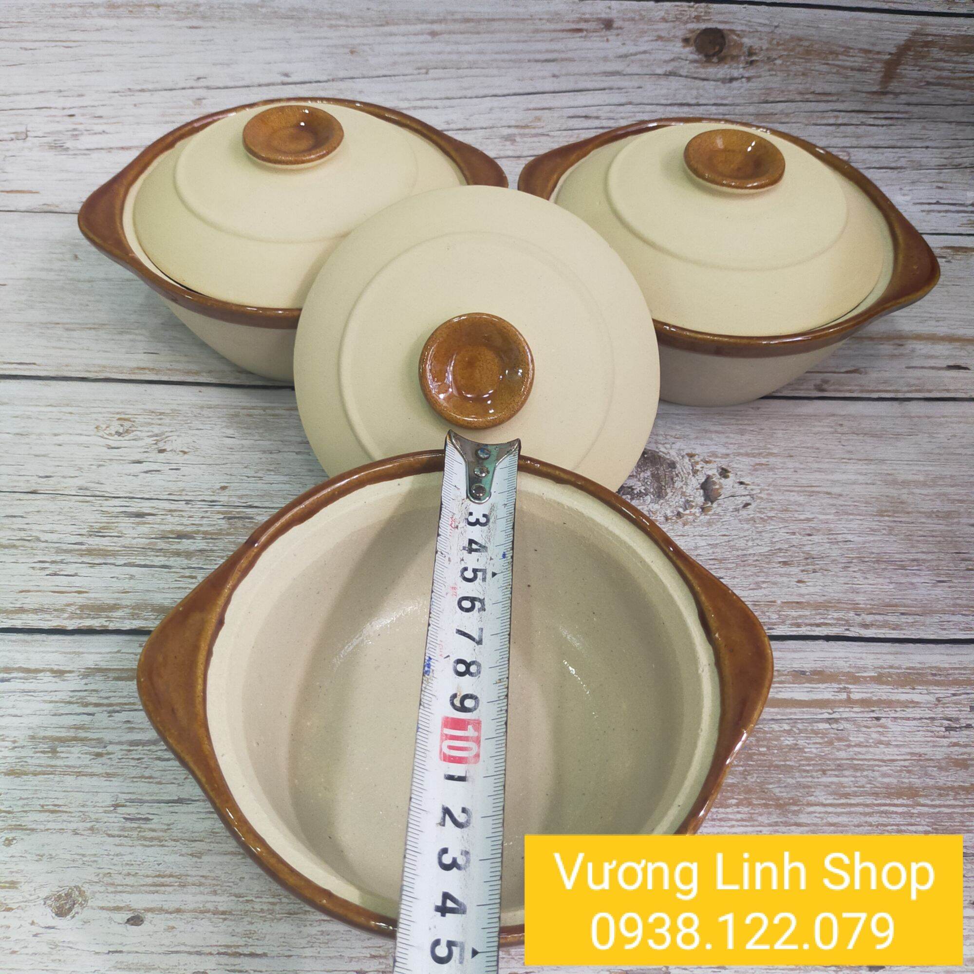 NỒI ĐẤT NUNG THƯỢNG HẠNG SIZE 15cm ,17cm (DÙNG ĐỂ ĐỰNG KO NẤU)