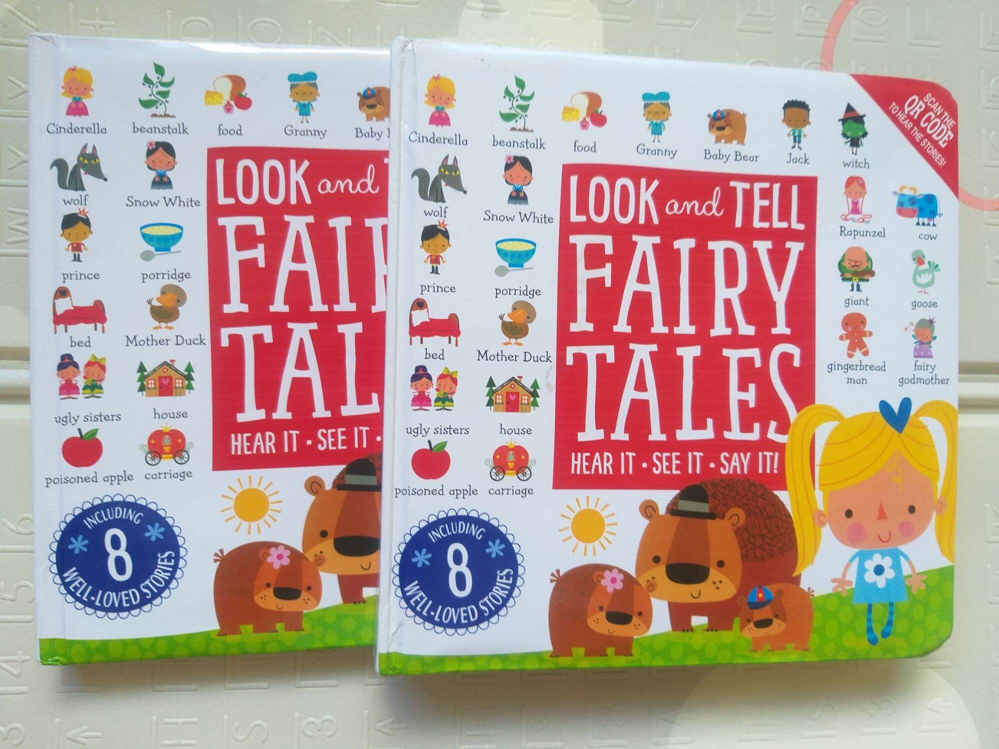 Sách look and tell fairy tales sách bản cứng