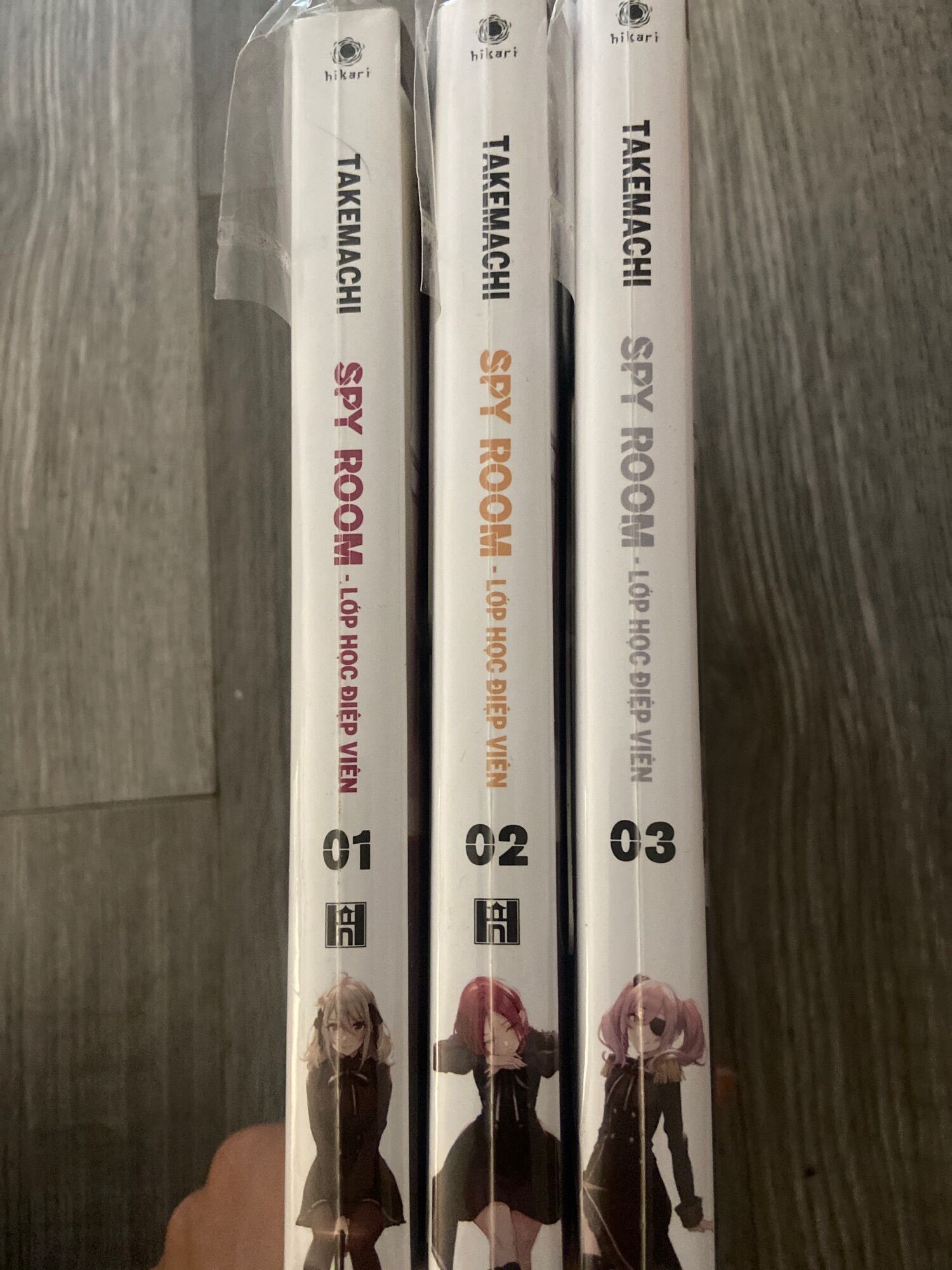Trọn bộ spy room vol 1-3 bản đặc biệt