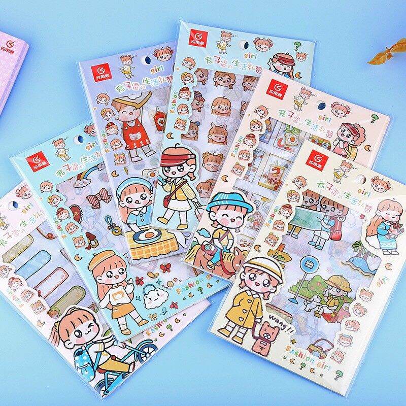 Sticker dán siêu đáng yêu