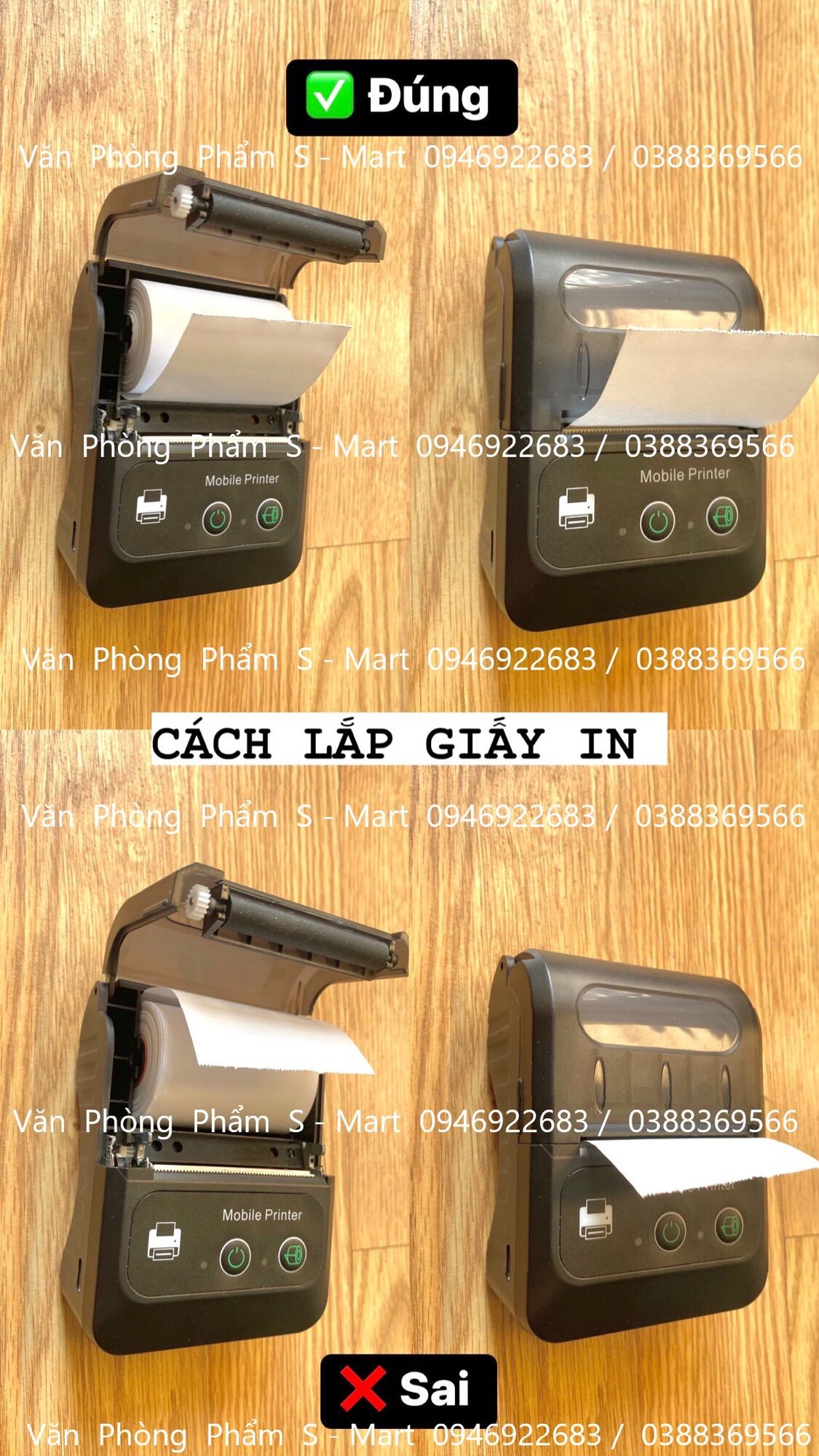 Giấy in nhiệt (in hóa đơn, in Bill, in mã vạch, Decal) khổ 57 58 80 mm