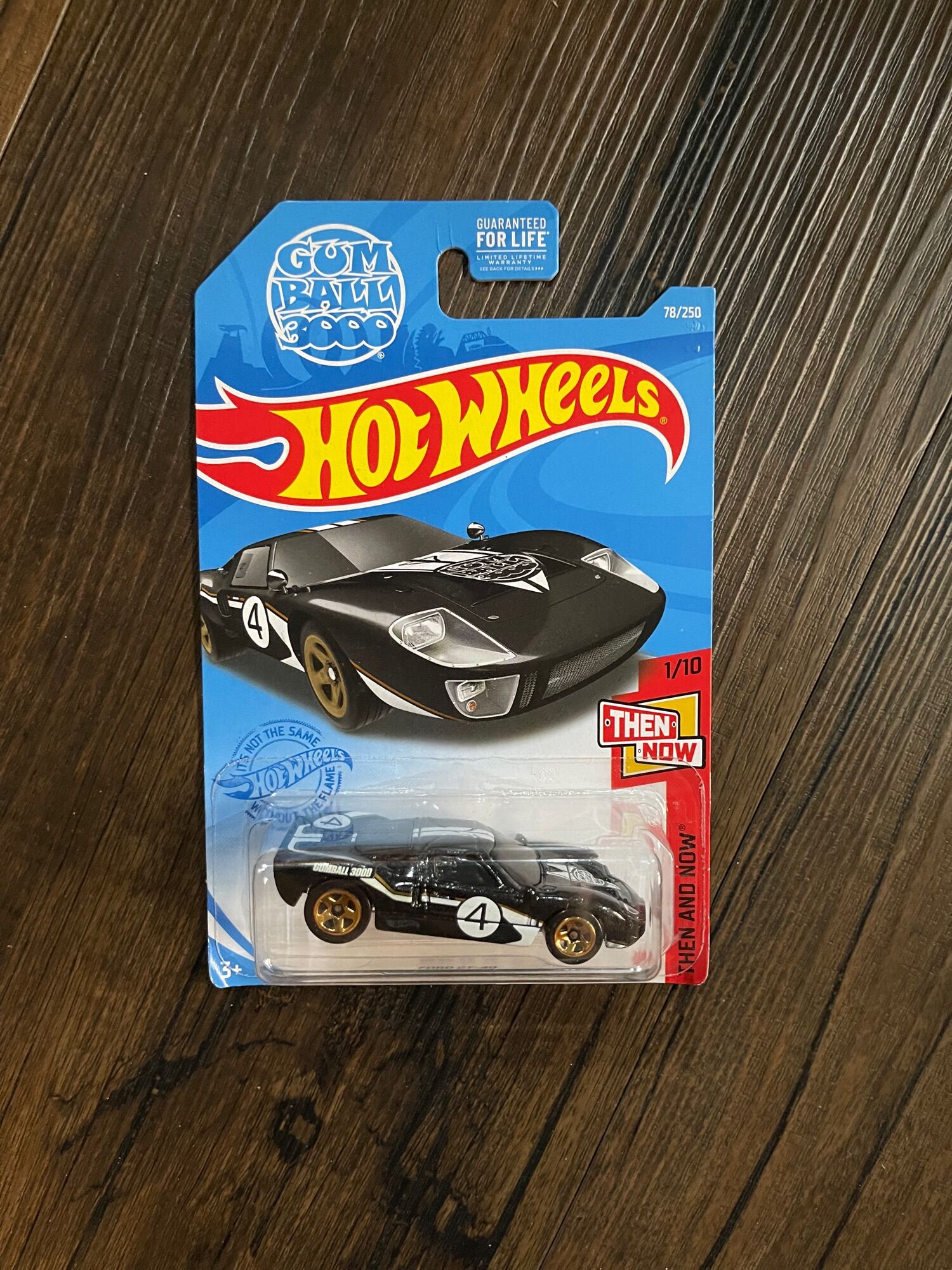 Xe mô hình đồ chơi cơ bản Hotwheels 1:64 - Ford GT-40