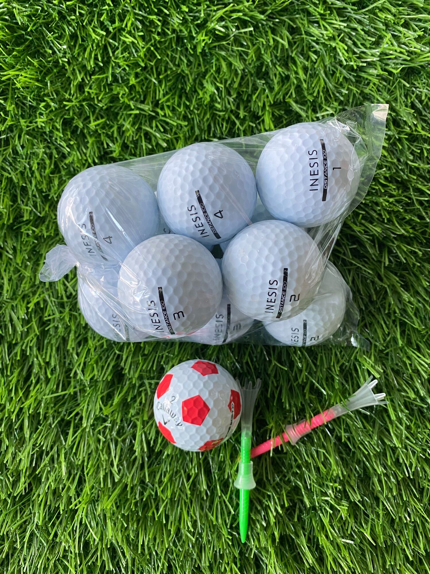Bóng golf nhiều thương hiệu giá rẻ(combo 10 quả)