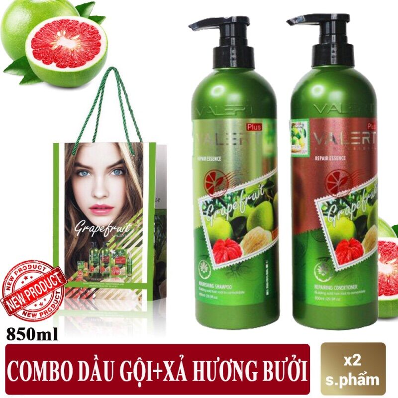 [HCM]Combo 2 chai dầu gội xã bưởi 850ml