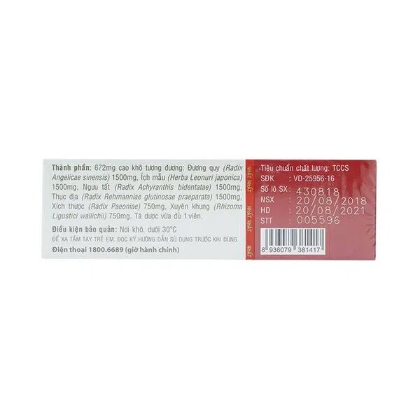 Hoạt dưỡng não Nhất Nhất 30 viên