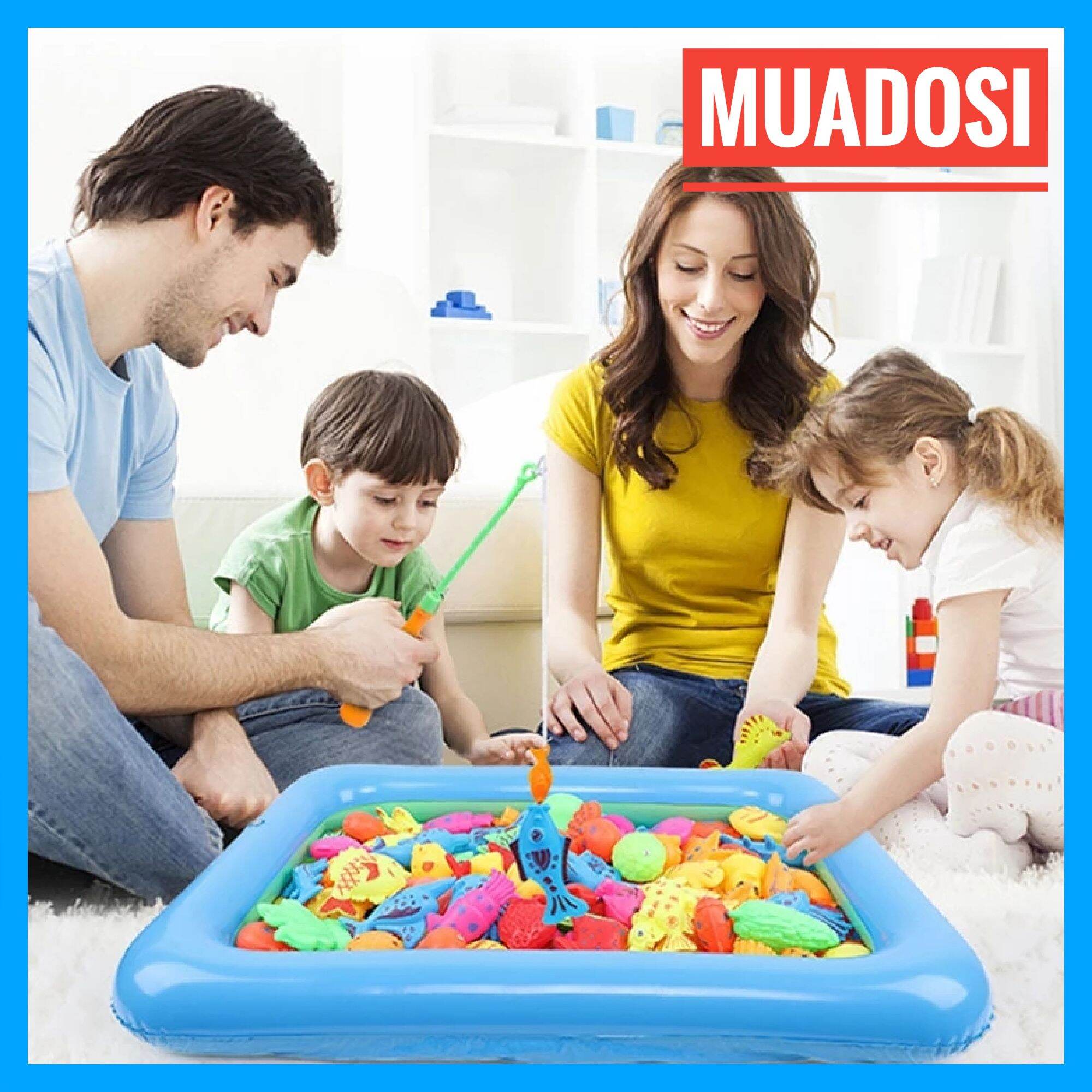 Bộ đồ chơi câu cá kèm phao vui nhộn cho bé yêu