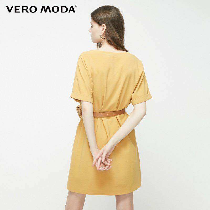 Vero Moda Đầm suông kèm dây thắt lưng và túi cói