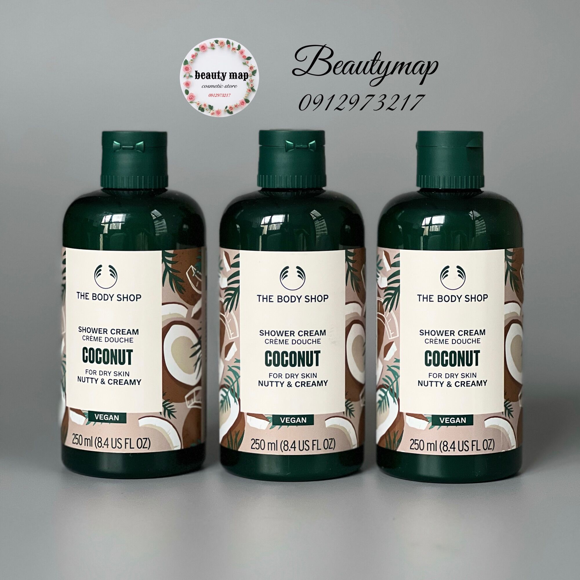 Sữa tắm the body shop coconut shower cream 250ml