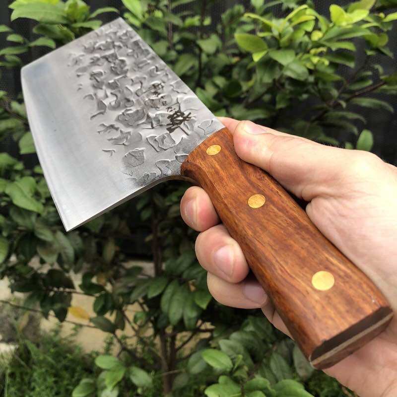 Dao chặt Akatsuki 530g, chuyên chặt gà vịt