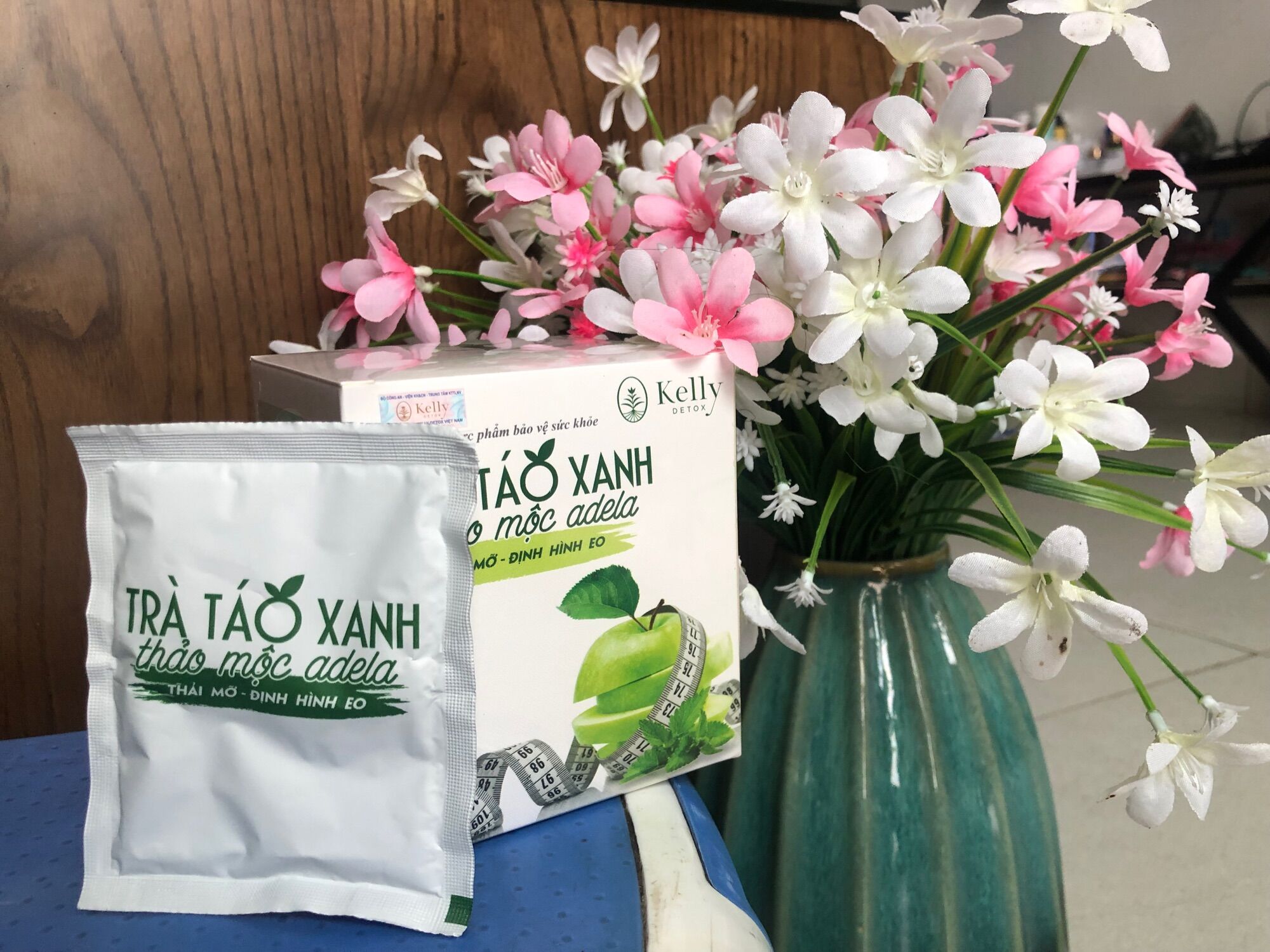 Trà táo xanh giảm cân kelly