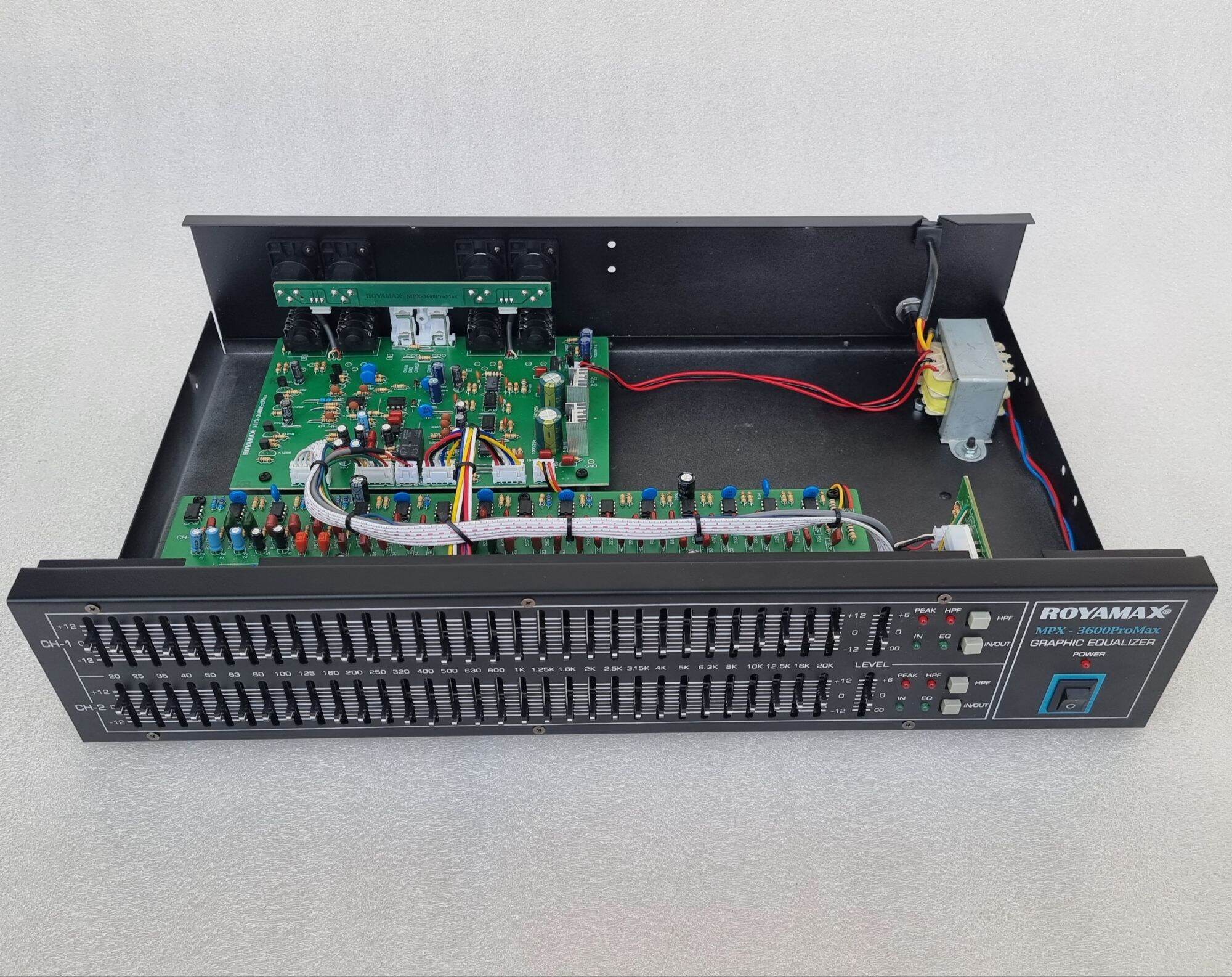 lọc xì Equalizer 64 cần cao cấp ROYAMAX MPX-3600Max phuoclapaudio