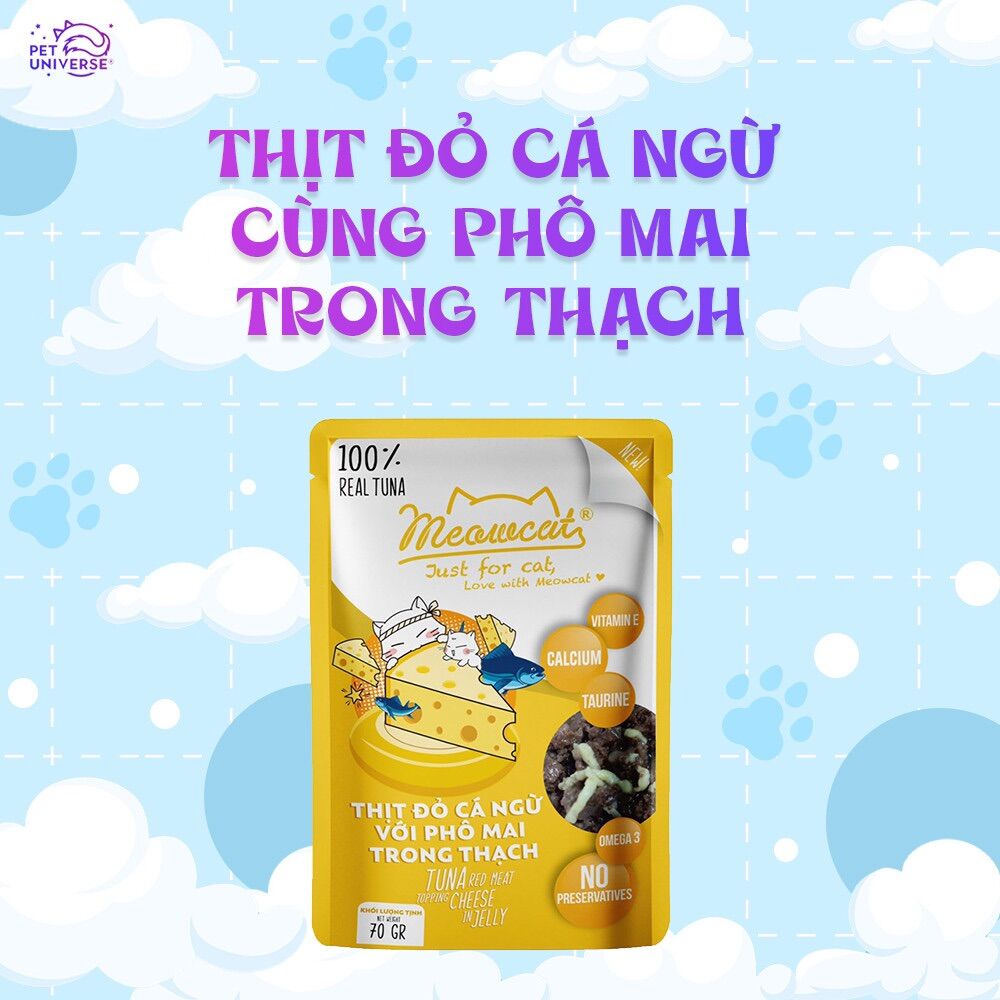 1 Thùng Pate Meowcat 70g x 48 gói
