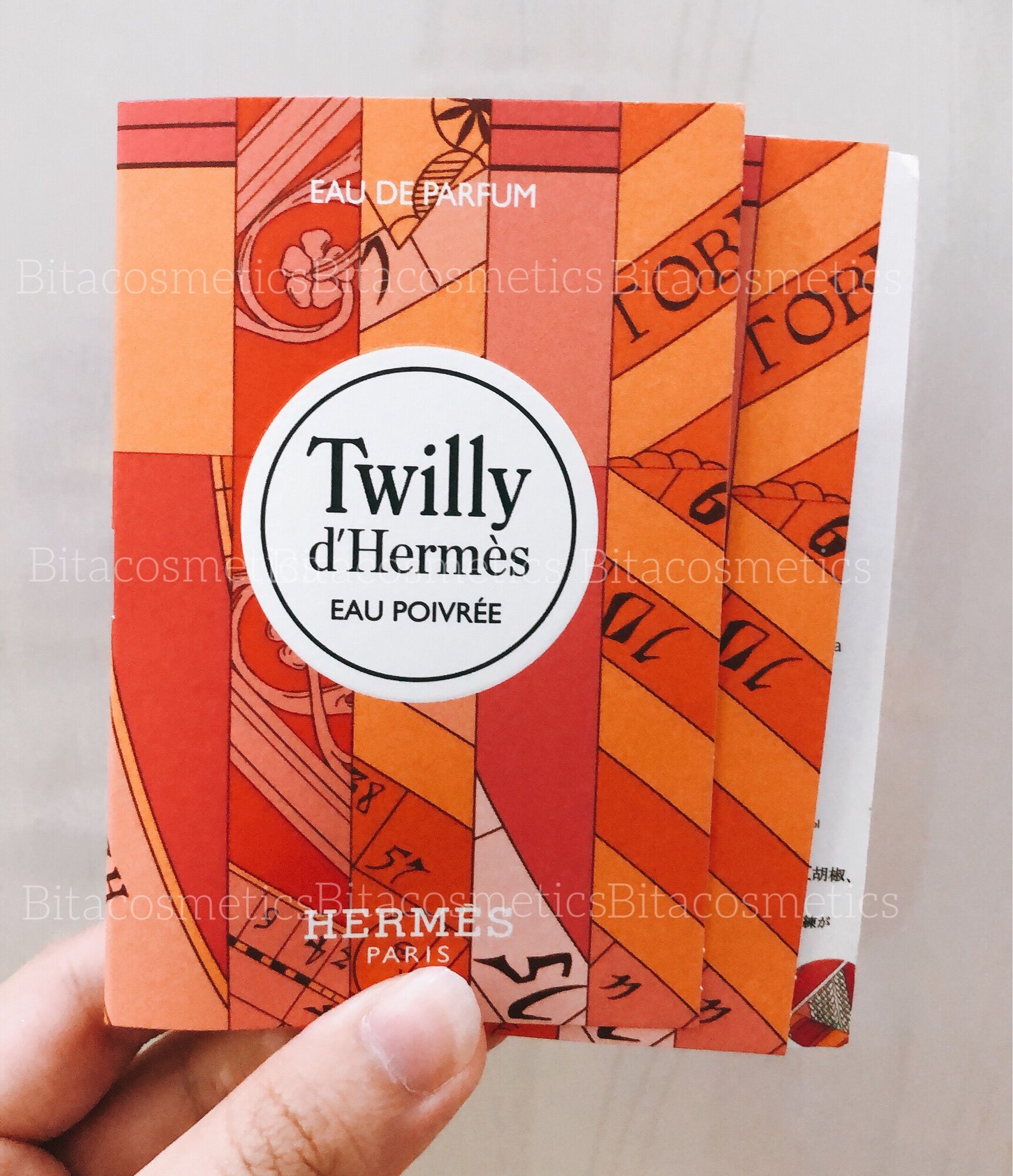 Vial 2ml nước hoa Hermes Twilly d’Hermes