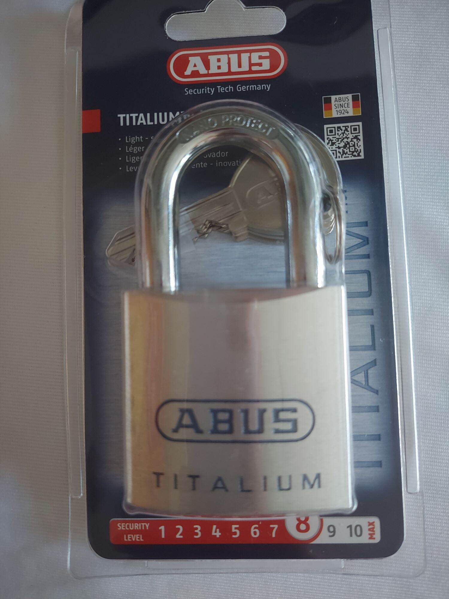 Ổ Khóa Abus Siêu Bền 80Ti/50