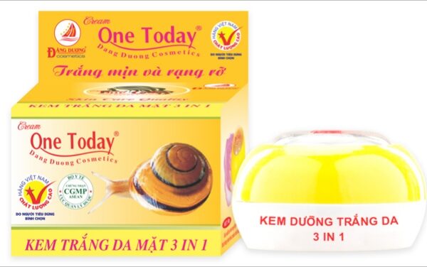 Kem Trắng Da ONE TODAY 3IN1 5g