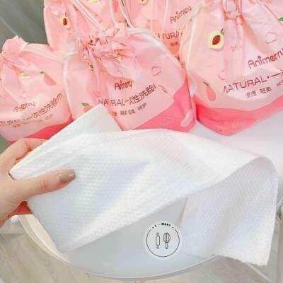 khăn lau mặt 1 lần animerry cuộn 40 khăn