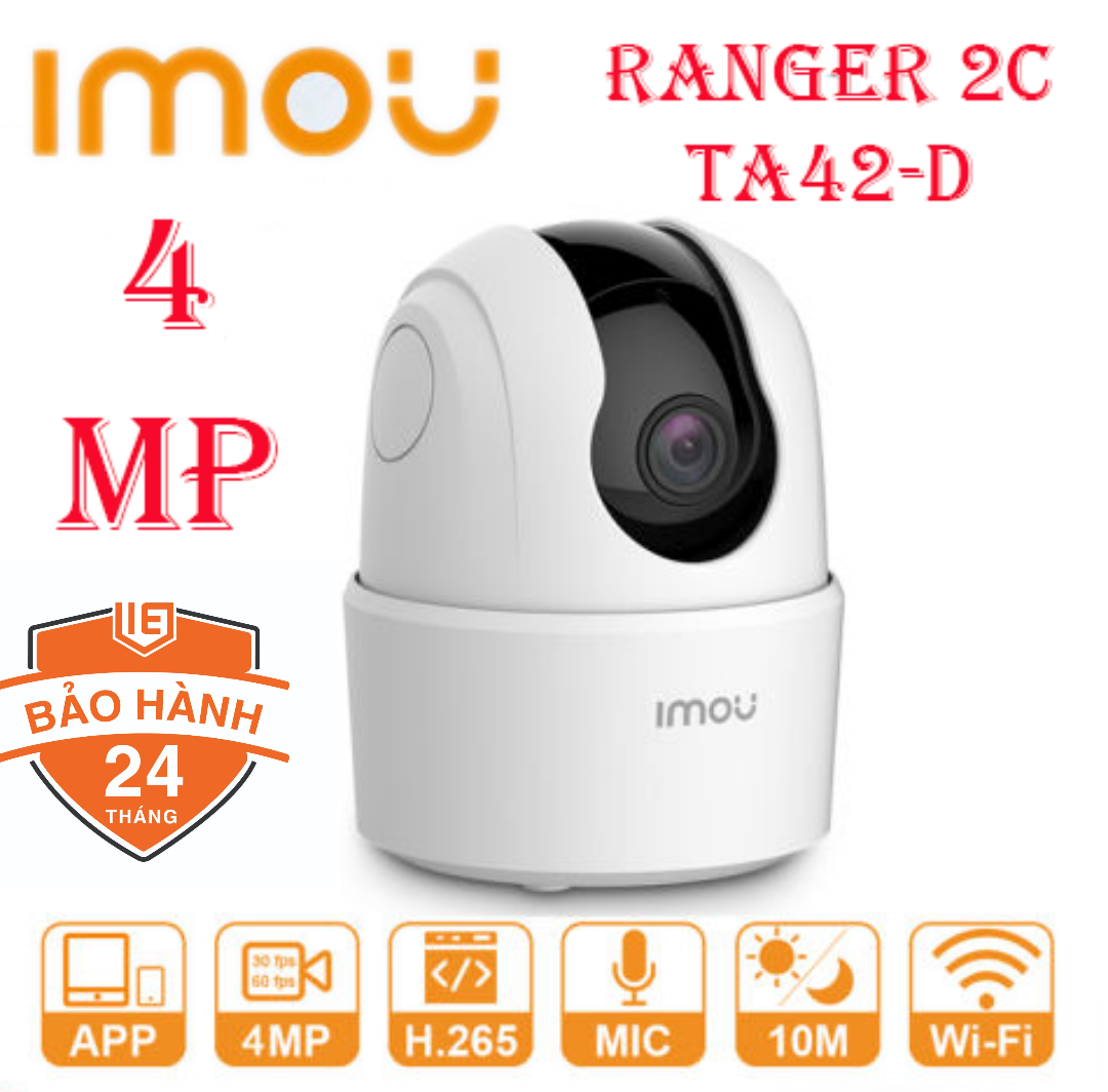 Camera ip wifi imou RANGER 2C, 2MP, 4MP . Bảo Hành 24 tháng