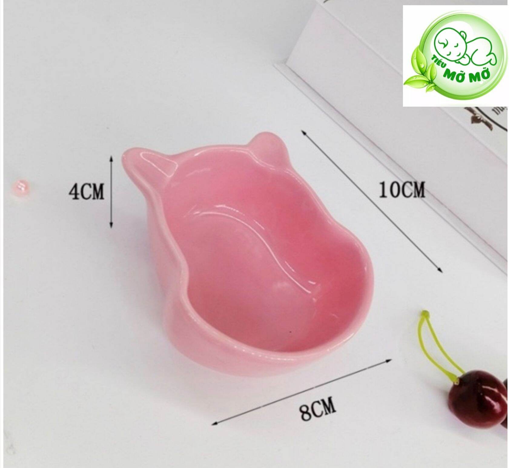 Chén ăn dặm, Bát ăn dặm gốm sứ cao cấp hình Gấu