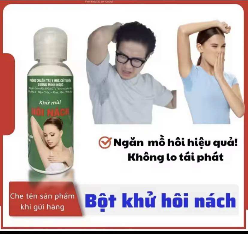 Khử mùi hôi nách Dương Minh Ngọc , khử mùi hiệu quả