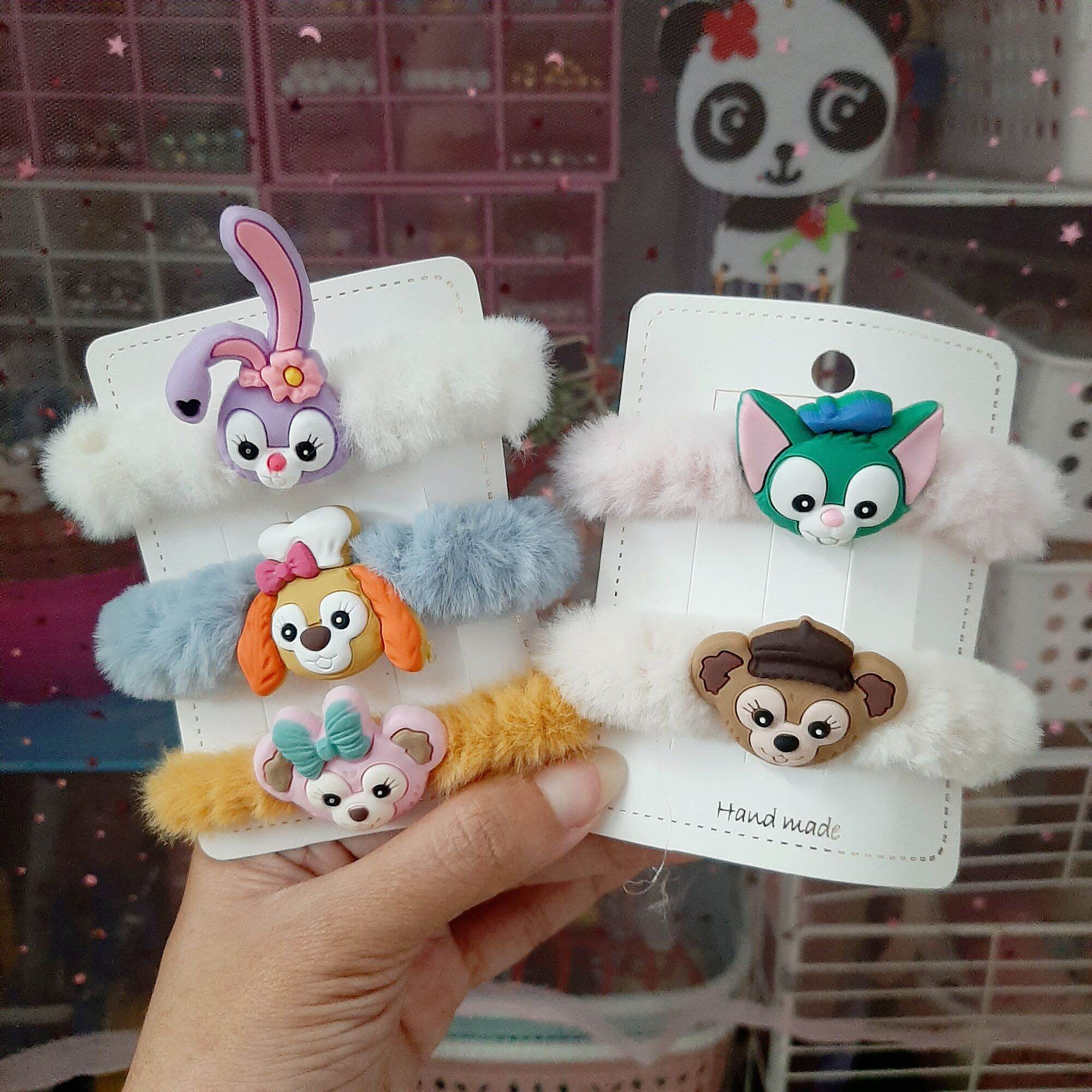 Cột tóc dễ thương phong cách Hàn Quốc (các bạn thích màu nào, ib shop để chọn ạ)