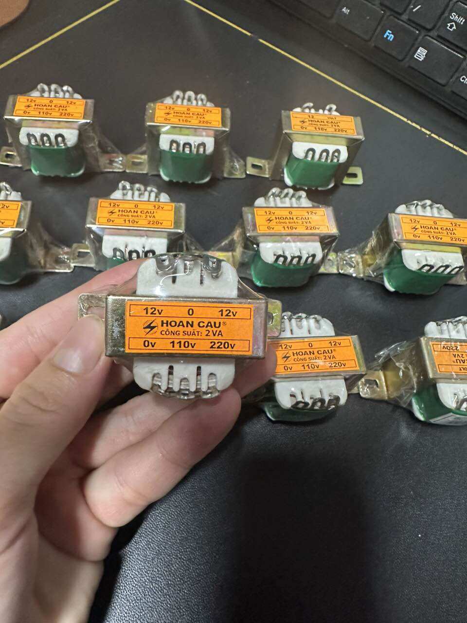 Biến Áp 12V AC Nuôi Nguồn Timer Máy Hàn Cell ( Giá 1 Cái )