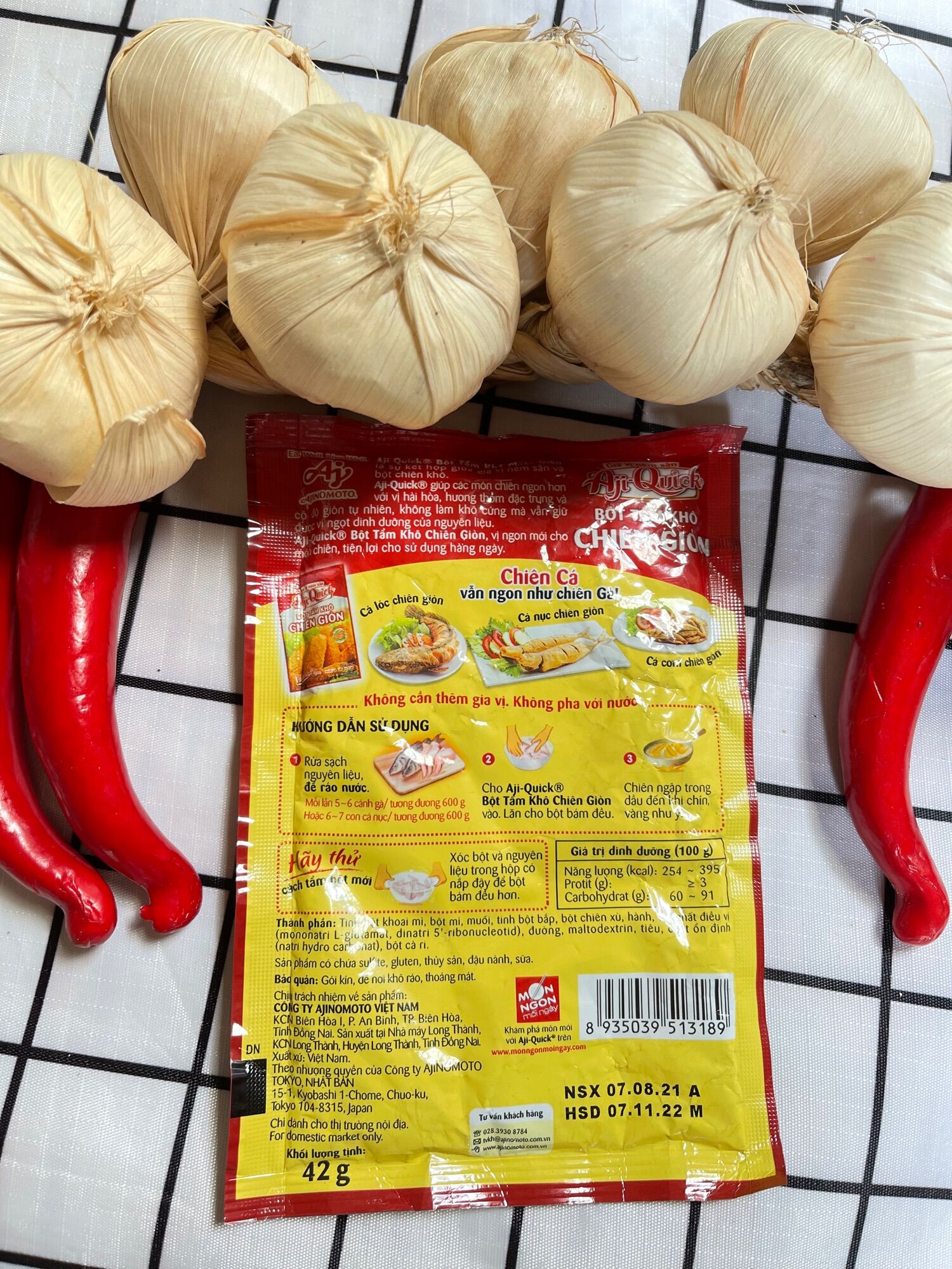 BỘT CHIÊN GIÒN AJI QUICK / BỘT TẨM CHIÊN 42GRAM