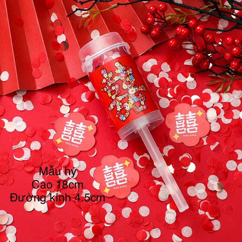 {Lẻ 1 cây!!!} Hoa giấy Confetti dùng trong tiệc cưới, đám cưới