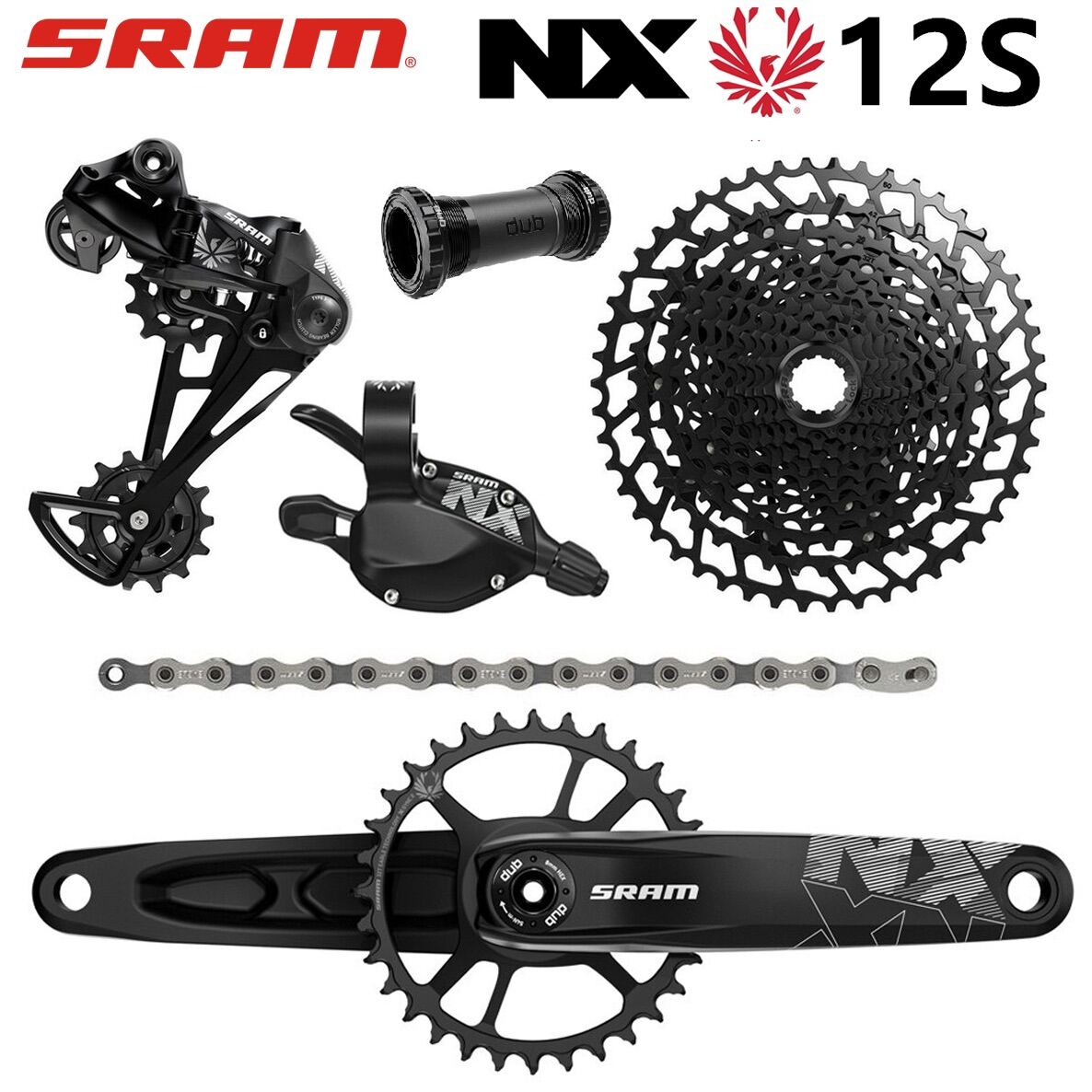 Điểm mặt các bộ Groupset xe đạp của SRAM  websosanhvn