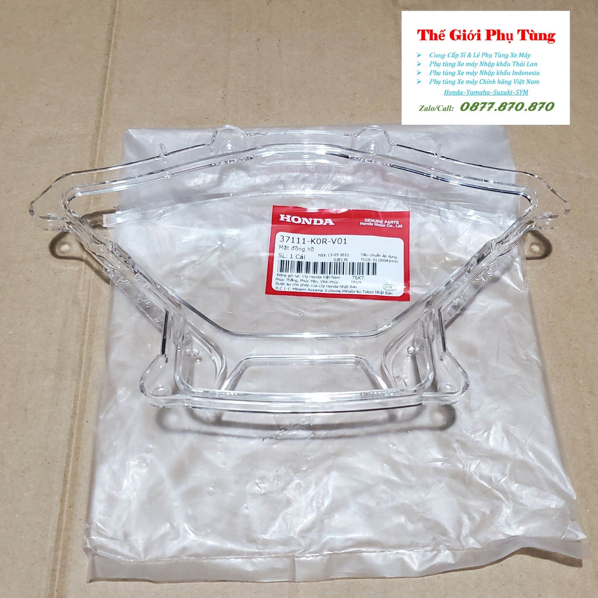 Mica mặt kính đồng hồ sh 2020-2022/ sh 125-150 - 37111-k0r-v01