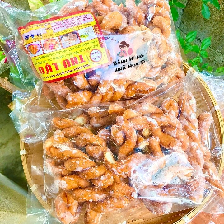Bánh quẩy neo thơm giòn