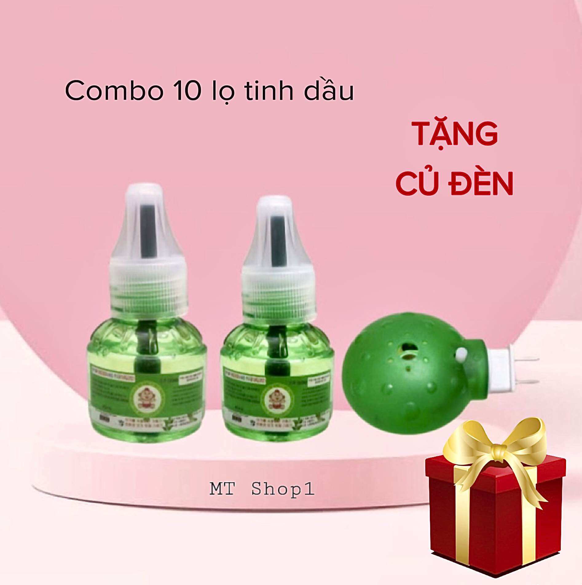 10 Lọ tinh dầu đuổi muỗi thiên nhiên Hàn Quốc (loại 1)