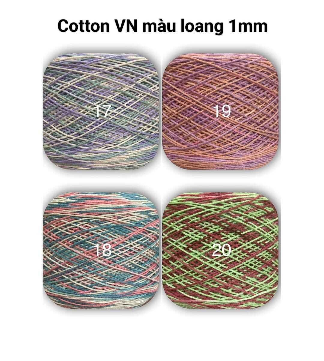 COTTON VN MÀU LOANG