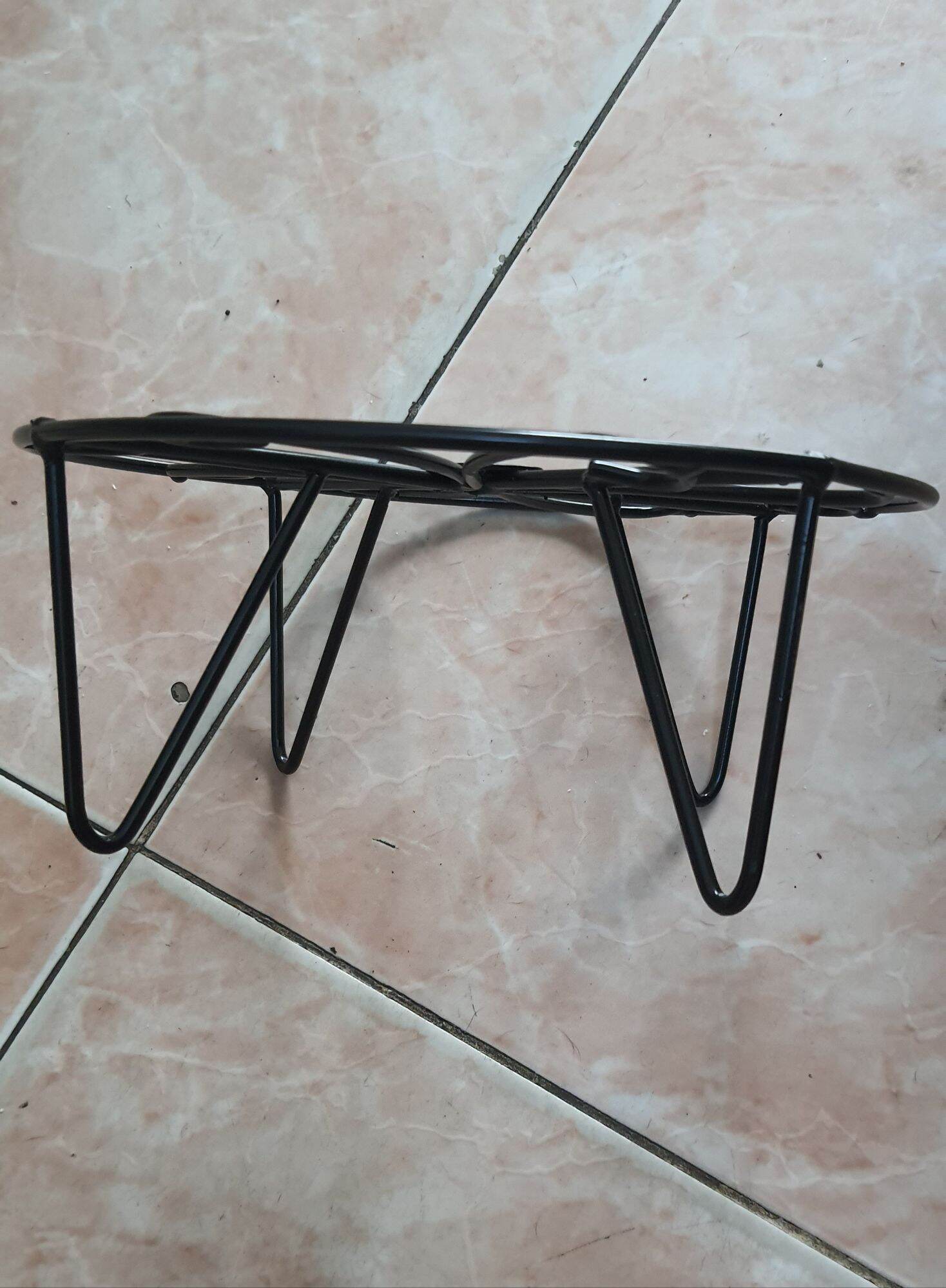 kệ để chậu hoa, bể cá bằng sắt mỹ thuật - đk 21cm
