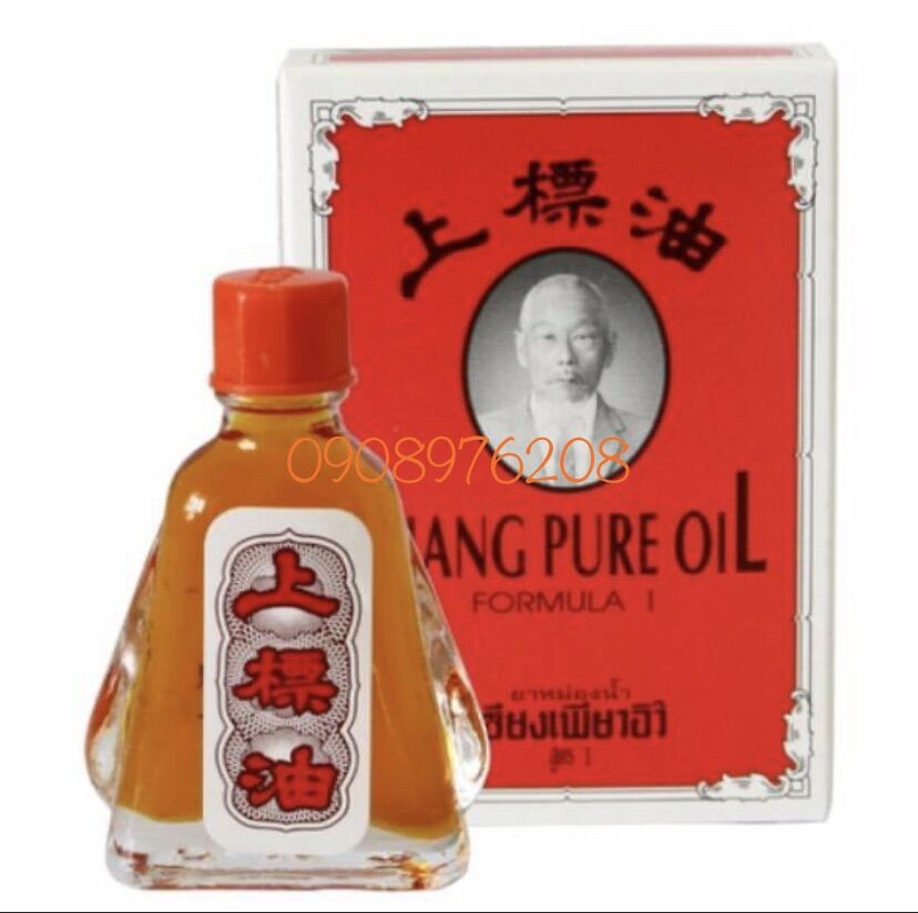 [HCM](100% Thái) Dầu ông già Siang Pure 7cc đỏ Thái Lan