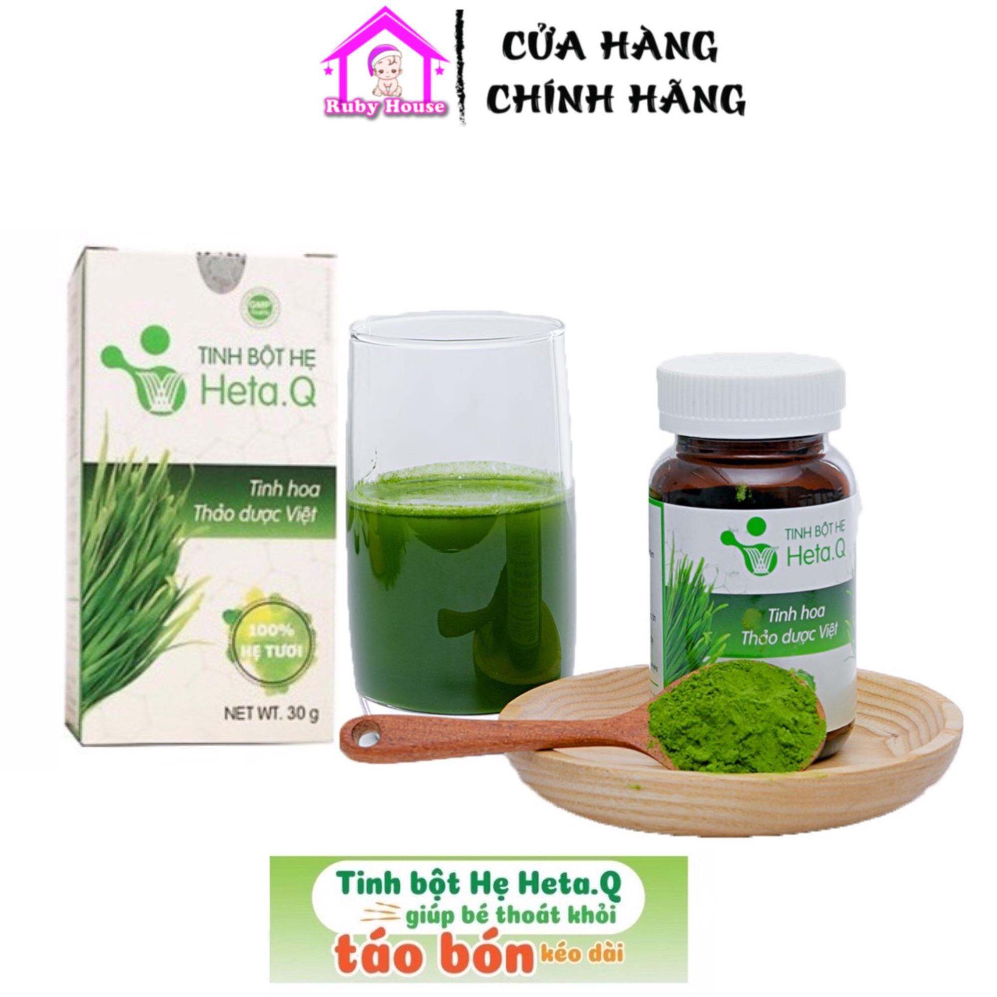 [100% hết táo bón] Tinh bột hẹ Heta.Q bé hết bón ăn ngon tiêu hoá tốt