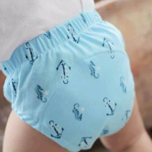 Giặt Được Quần bỏ bỉm vải BabyKids Siêu thấm hút cho bé trai bé gái size