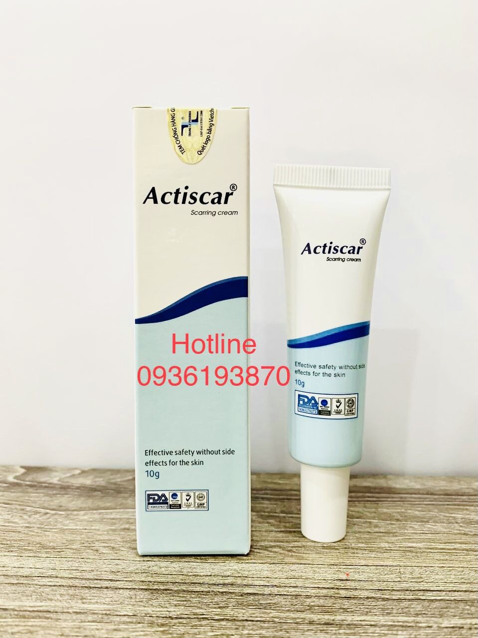 ACTISCAR - Kem Bôi mờ sẹo