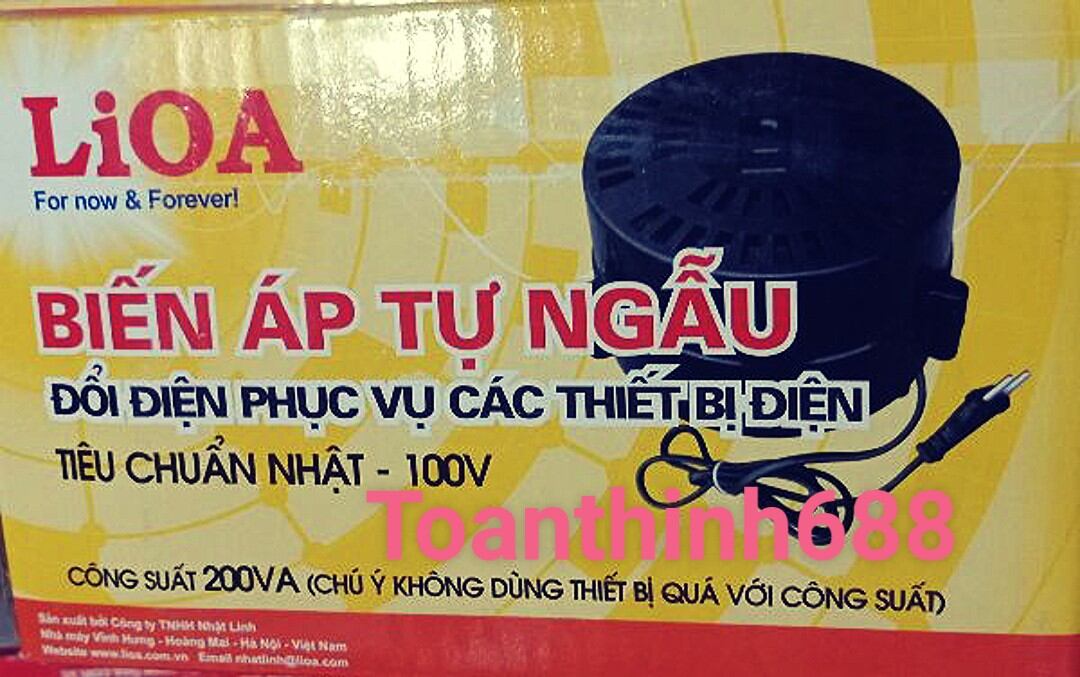 [HCM]Biến áp đổi nguồn Lioa 600VA-400VA-200VA