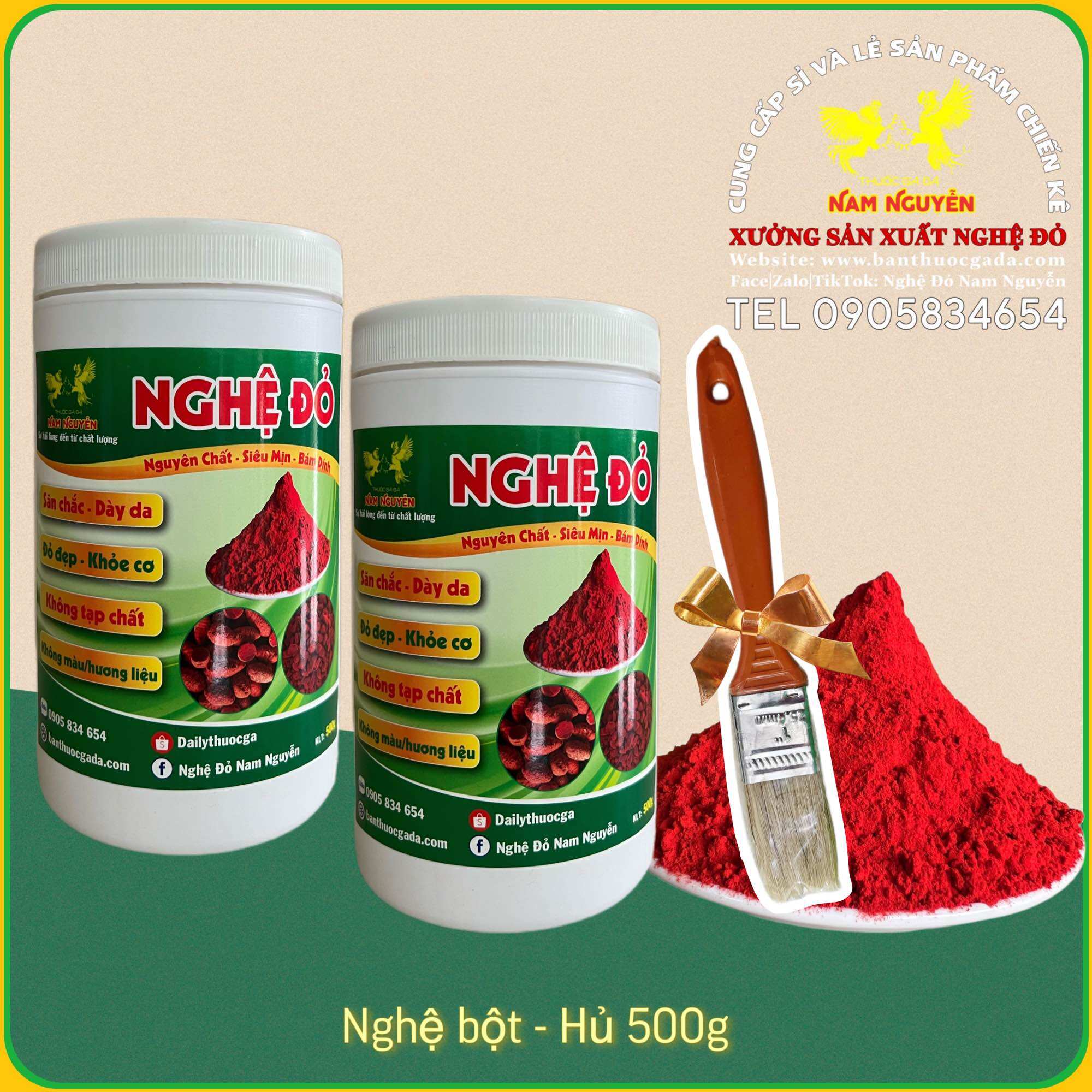 1 kg bột nghệ đỏ , nguyên chất, mịn, bám rút