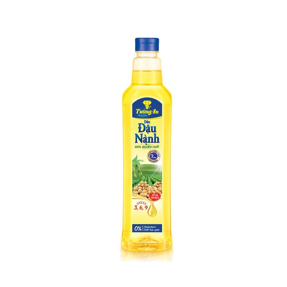 Dầu Tường An Đậu Nành chai 1 lít