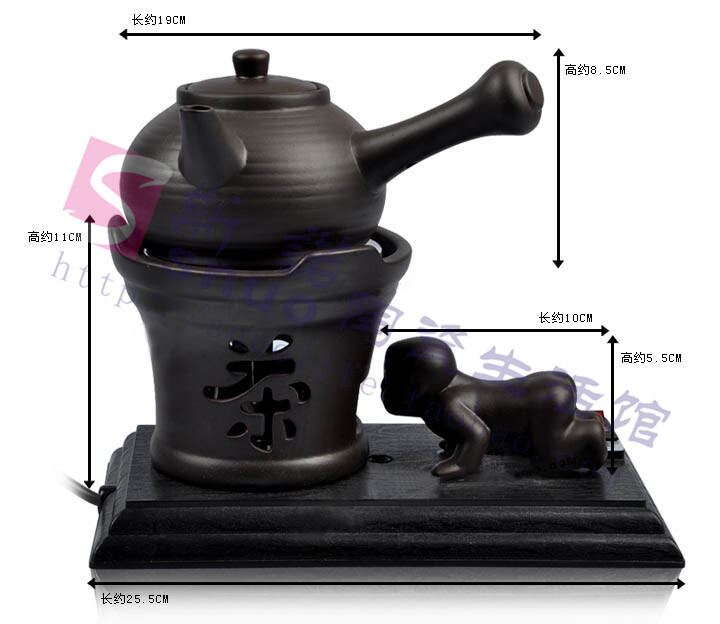 Bếp gốm điện gốm sứ ấm đun nước dụng cụ pha trà ấm đun nước điện gốm sứ bếp pha trà kungfu bếp trà điện gốm sứ dụng cụ pha trà