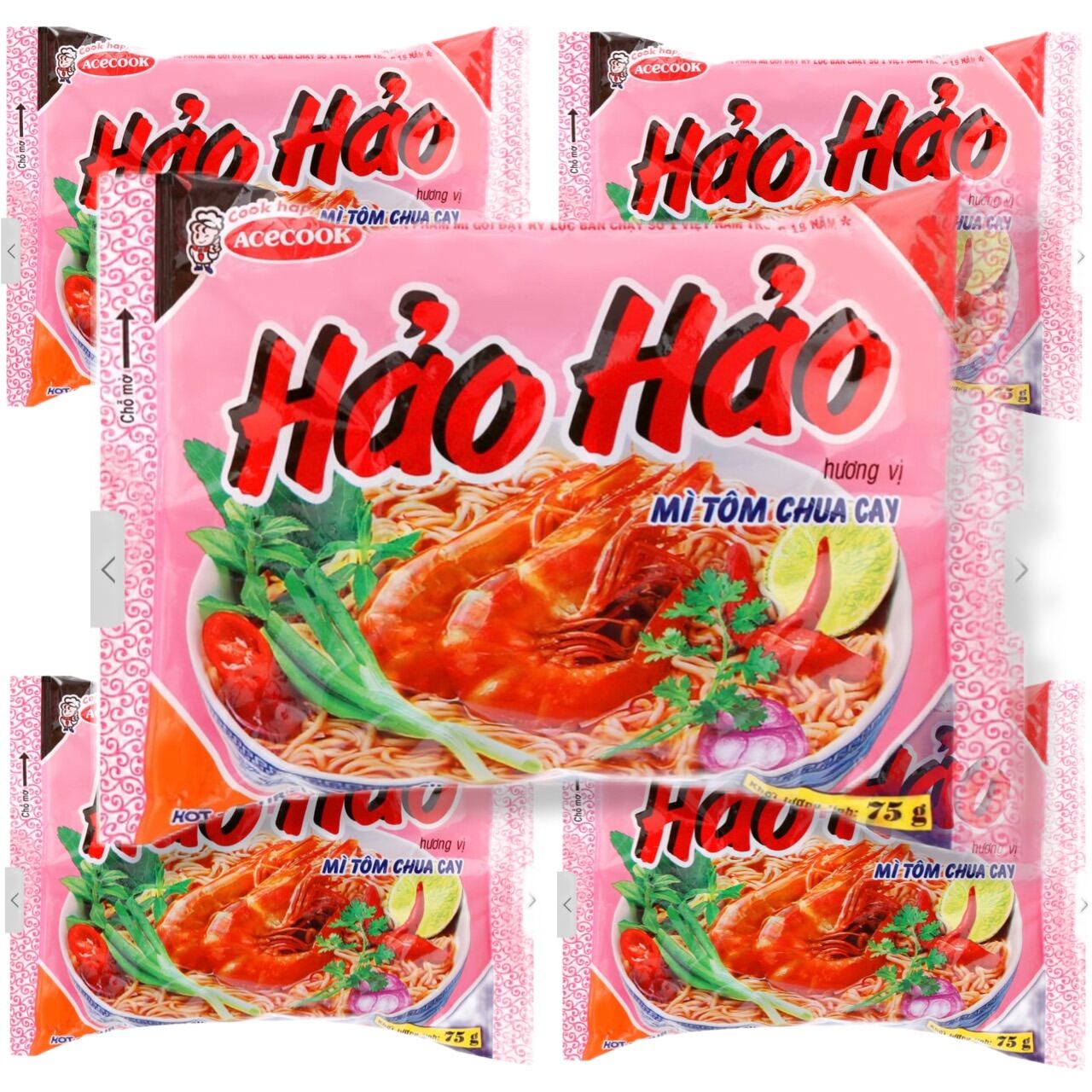 [ ĐỪNG BỎ LỠ] Combo 14 gói ( mỗi gói 75g) Mì tôm chua cay Hảo Hảo (Date mới 6 tháng) Có lựa chọn số lượng lẻ khi thanh toán.