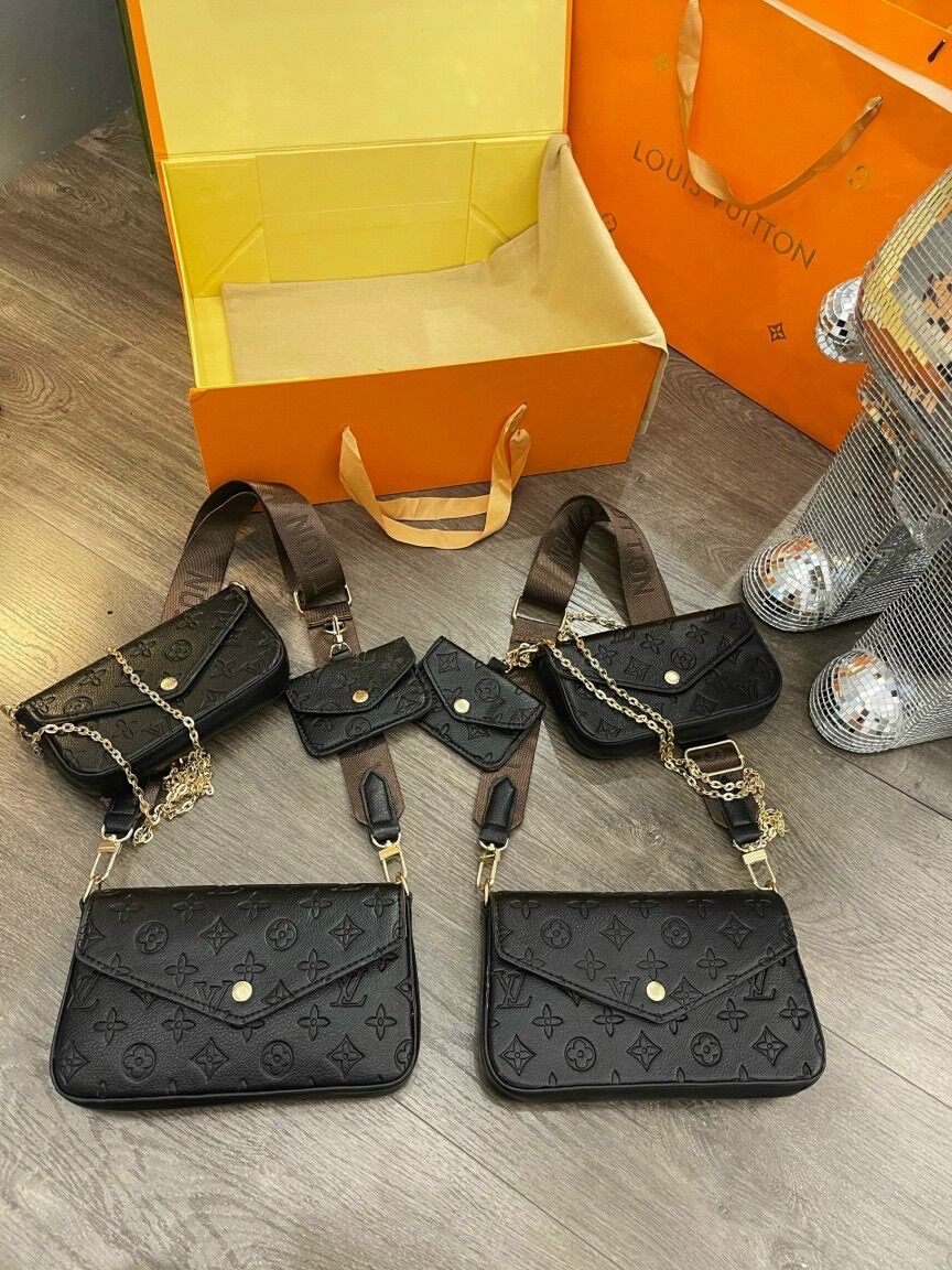 Set 3 chi tiết túi đeo chéo eo vì