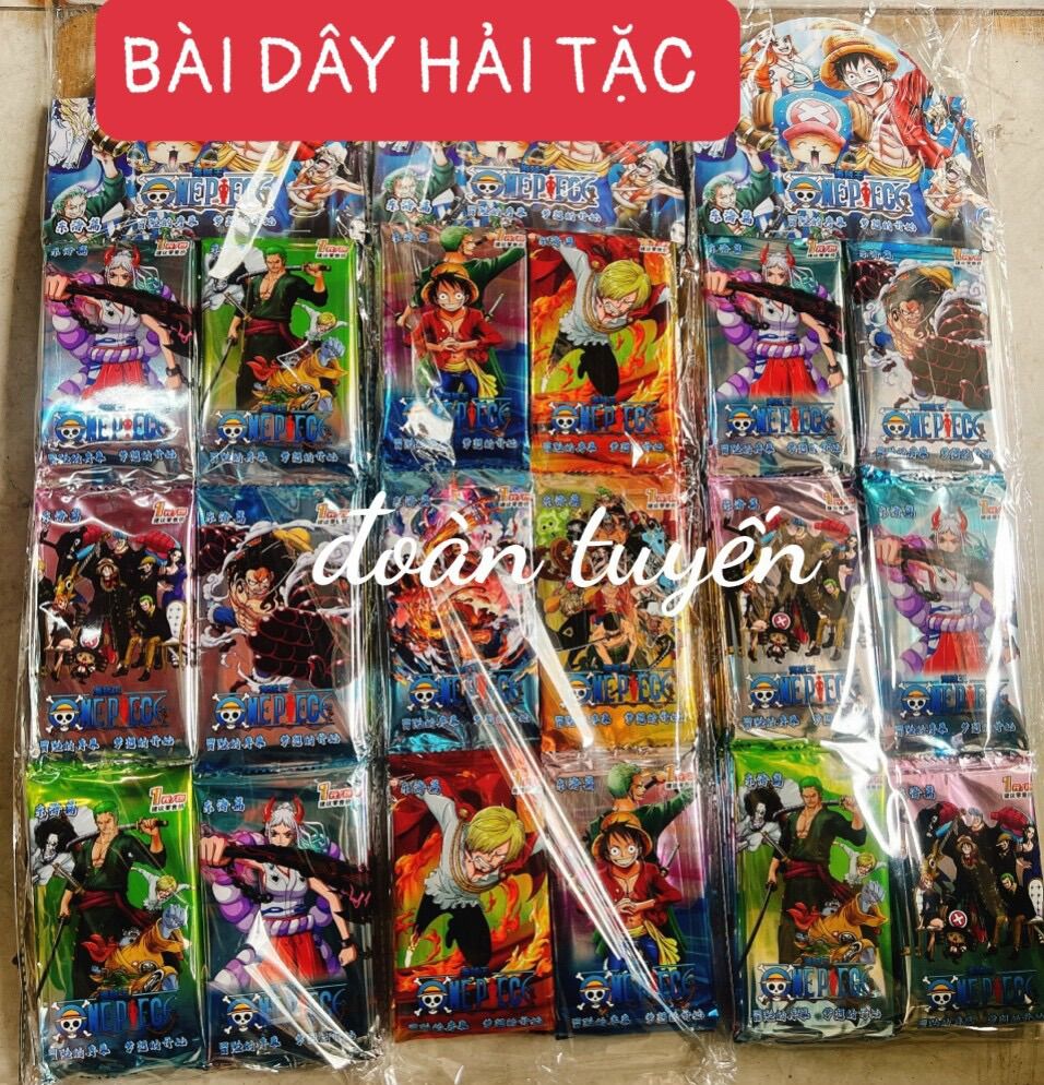 Dây 36 túi thẻ bài one Piece thẻ bài hải tặc