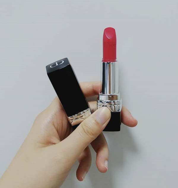 [Pháp] Son Dior Rouge 762 Opera Full Size Full box.Màu Đỏ Mâm Xôi