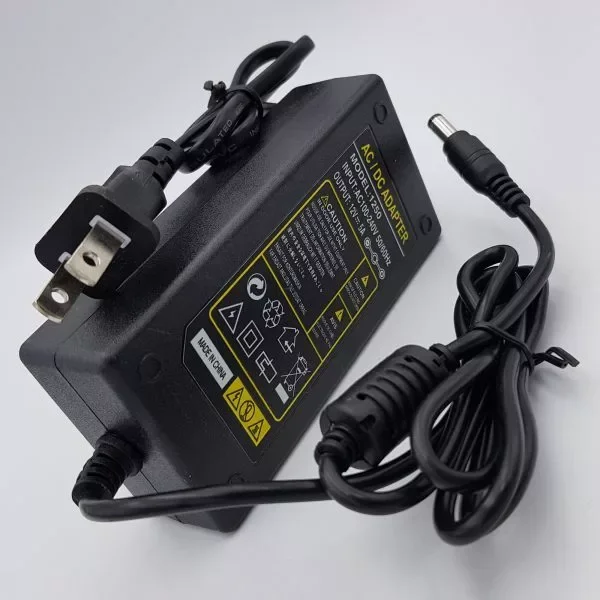 Nguồn đèn nét adapter 12V 5A - Nguồn dùng cho máy bơm12v 5a