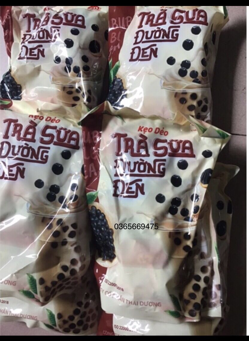 Kẹo dẻo trà sữa đường đen gói 320g