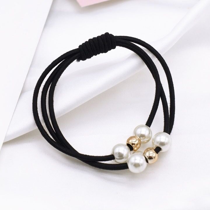 Dây buộc tóc ngọc trai