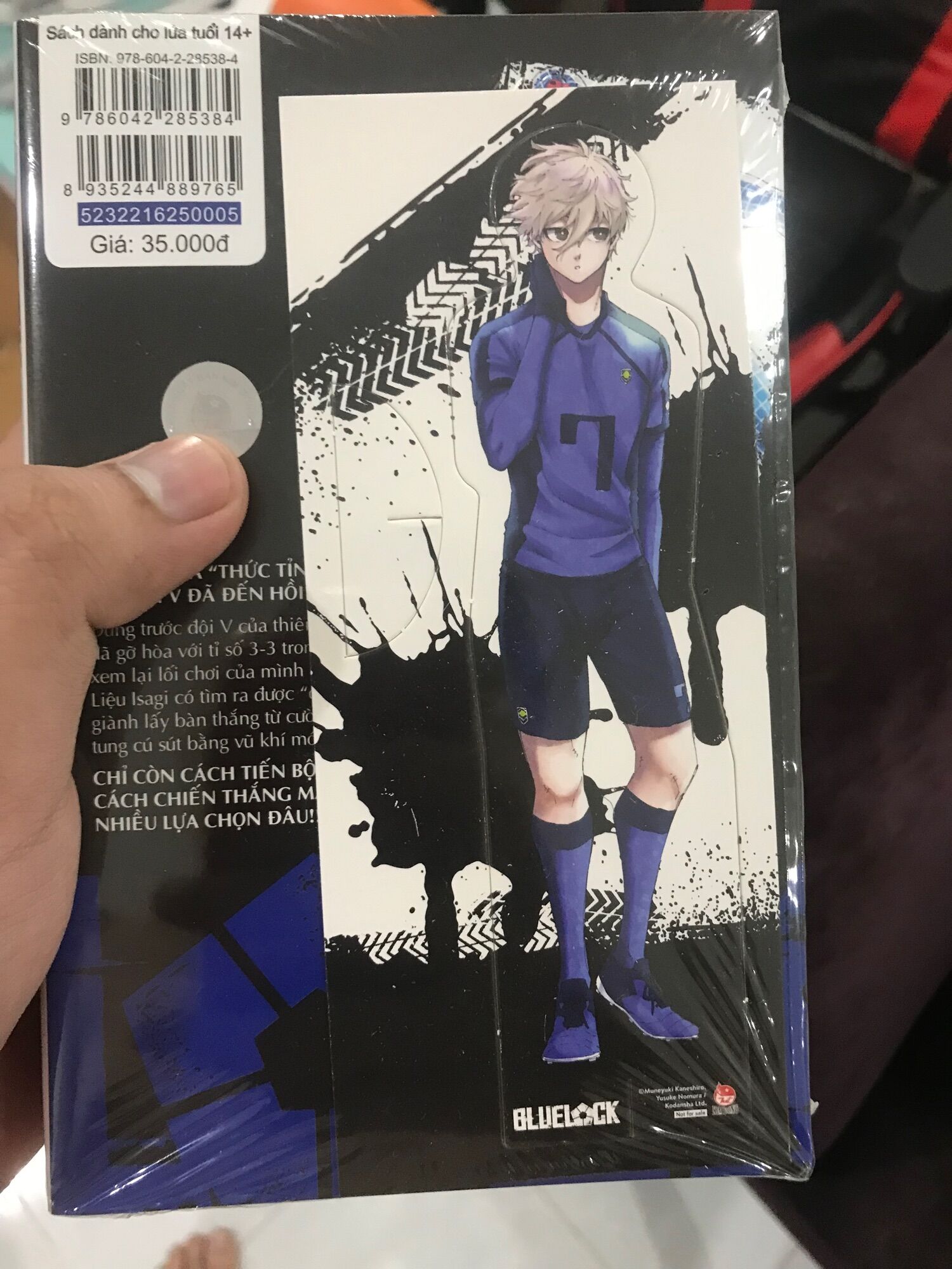 Blue lock tập 5 nguyên seal có standee